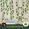 84Ft 12 Pack Artificial Ivy Garland Fake Plants-80 LED String Light